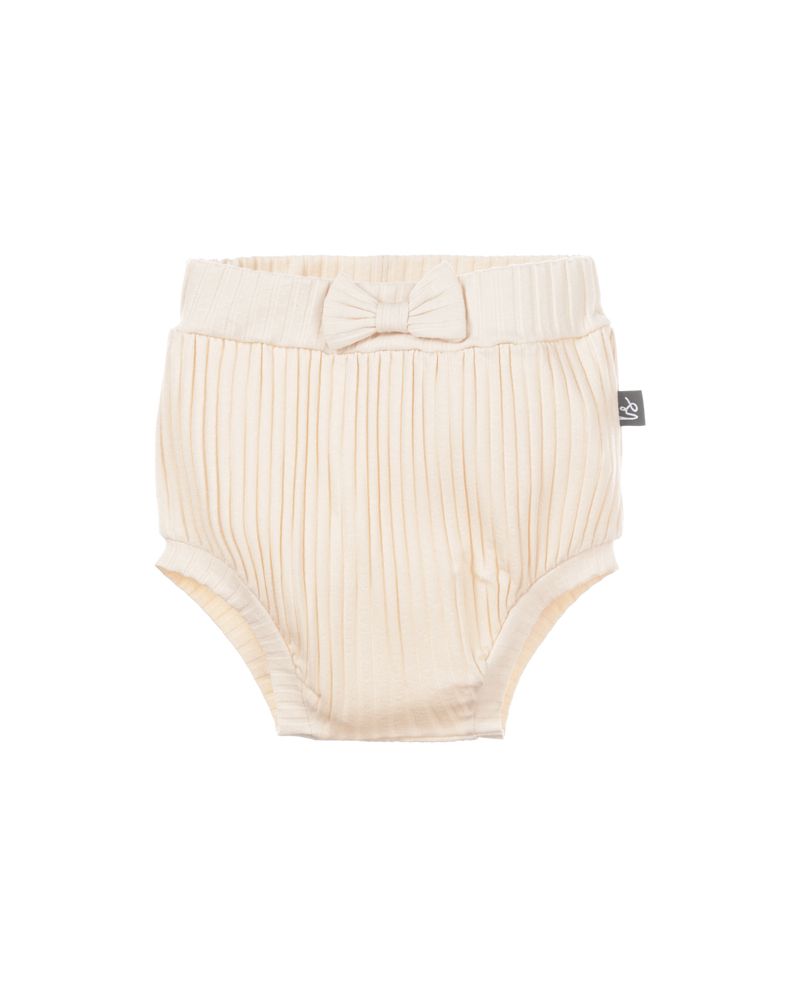 Bloomer Met Strikje Groovy Rib Nude